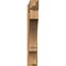 Ekena Millwork Balboa Craftsman Rough Sawn Outlooker, Western Red Cedar, 8"W x 48"D x 48"H OUT08X48X48BOA04RWR - alternate 2